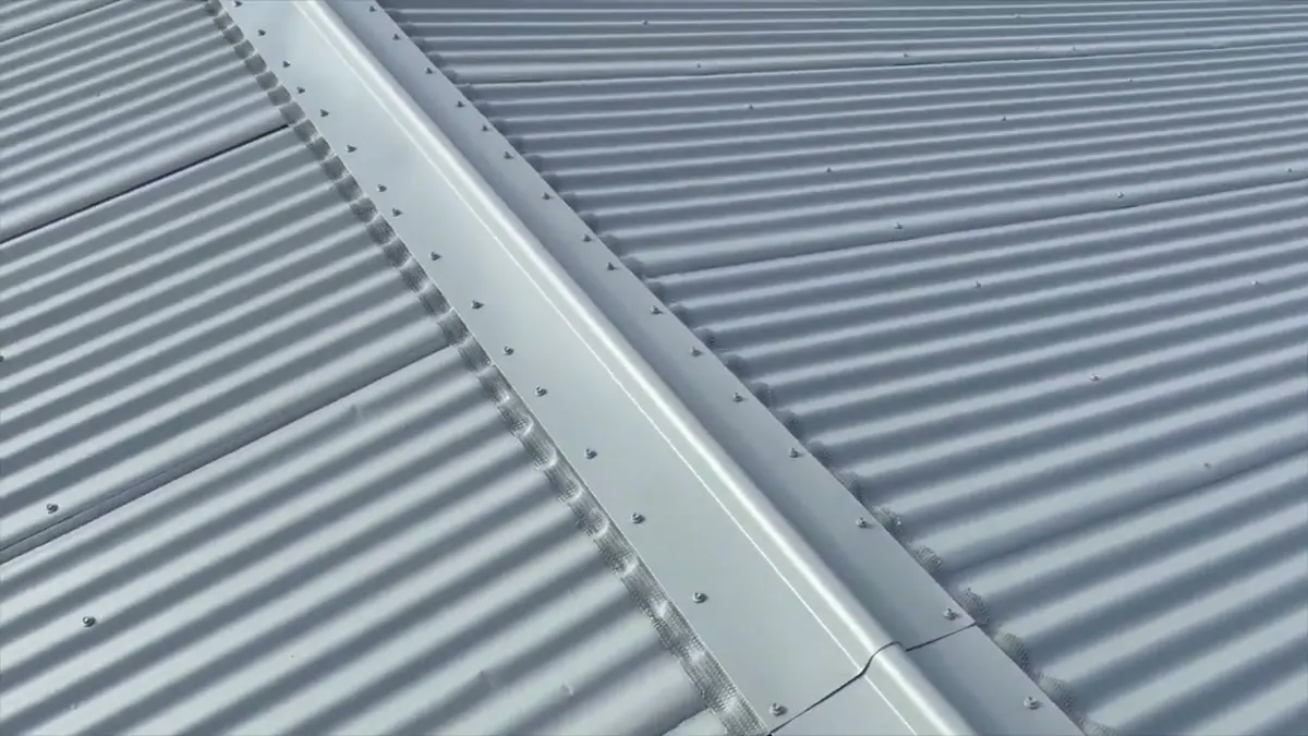 Completed preventative corrugated iron roof restoration finish in Pukehangi