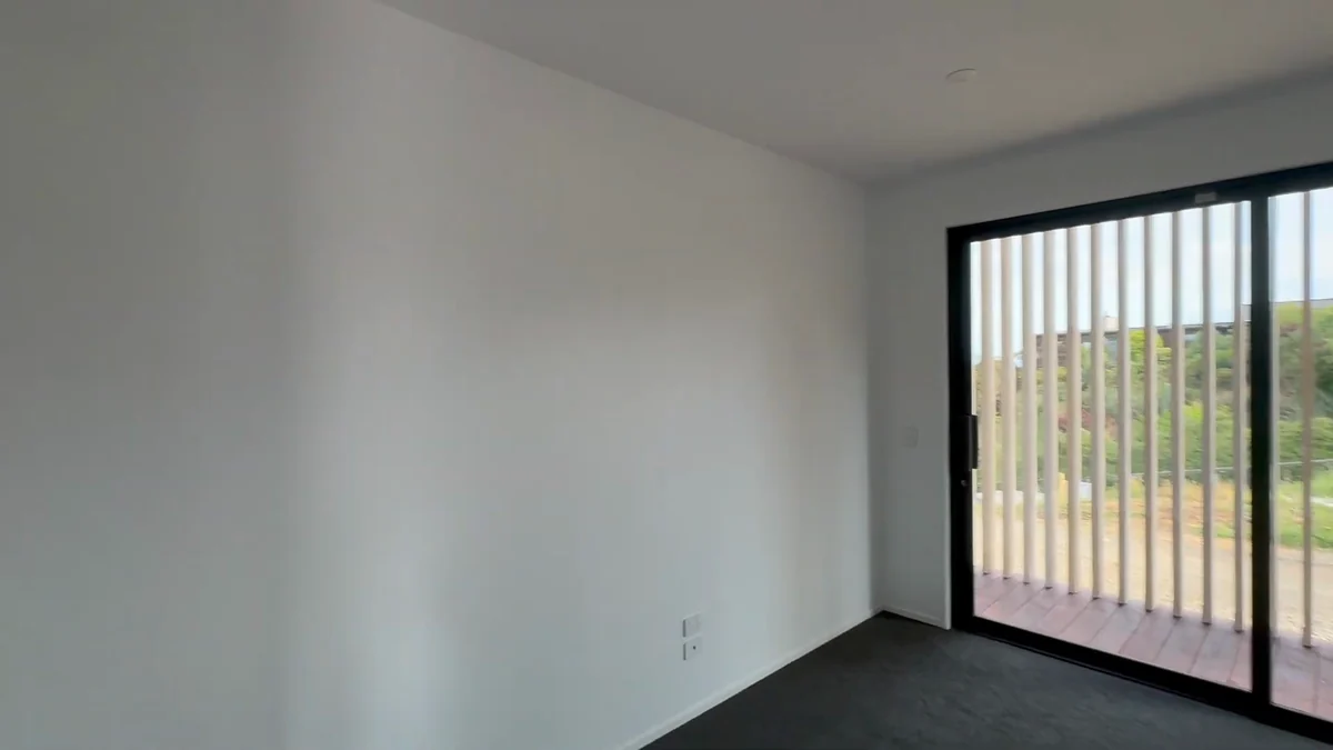 Painted bedroom walls and ceiling in our Pirongia new-build project